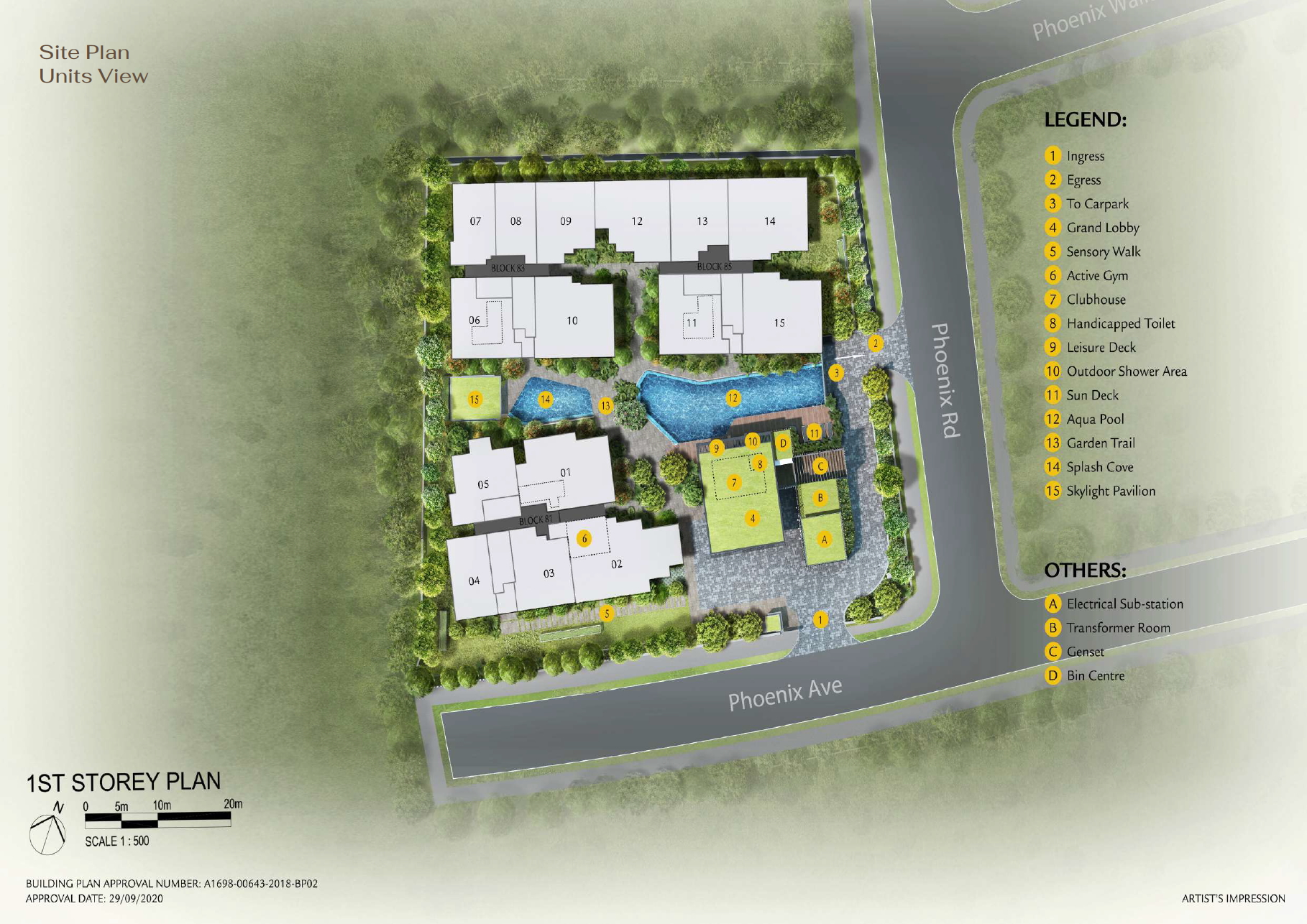 Phoenix Residences Site Plan