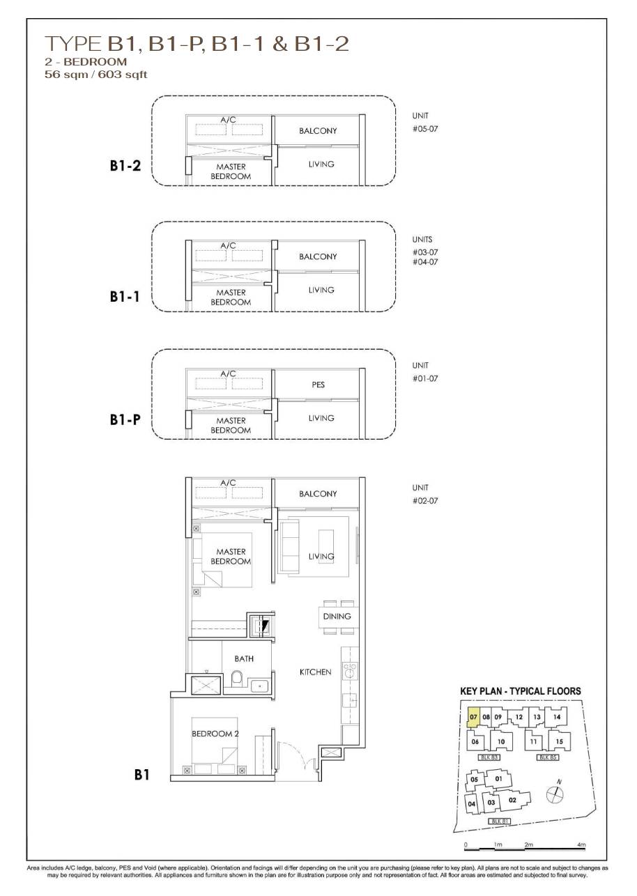Phoenix Residences 1 Bedroom Floor Plan 11