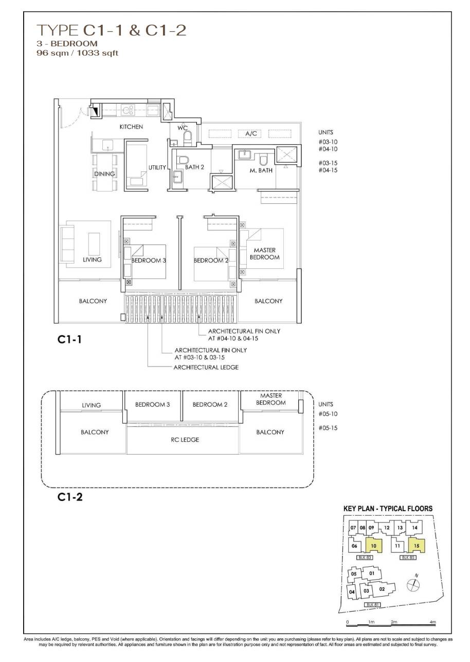 Phoenix Residences 1 Bedroom Floor Plan 13