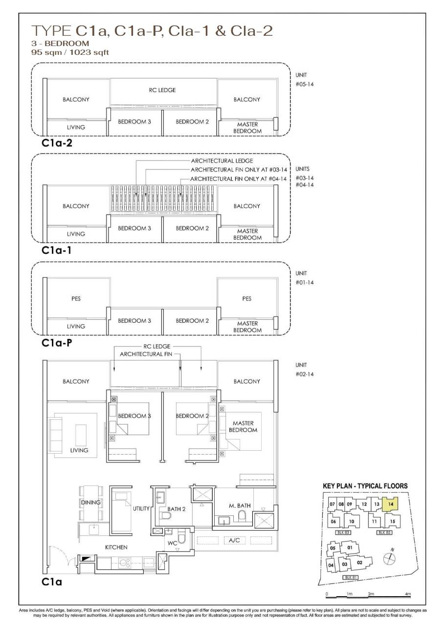 Phoenix Residences 1 Bedroom Floor Plan 19