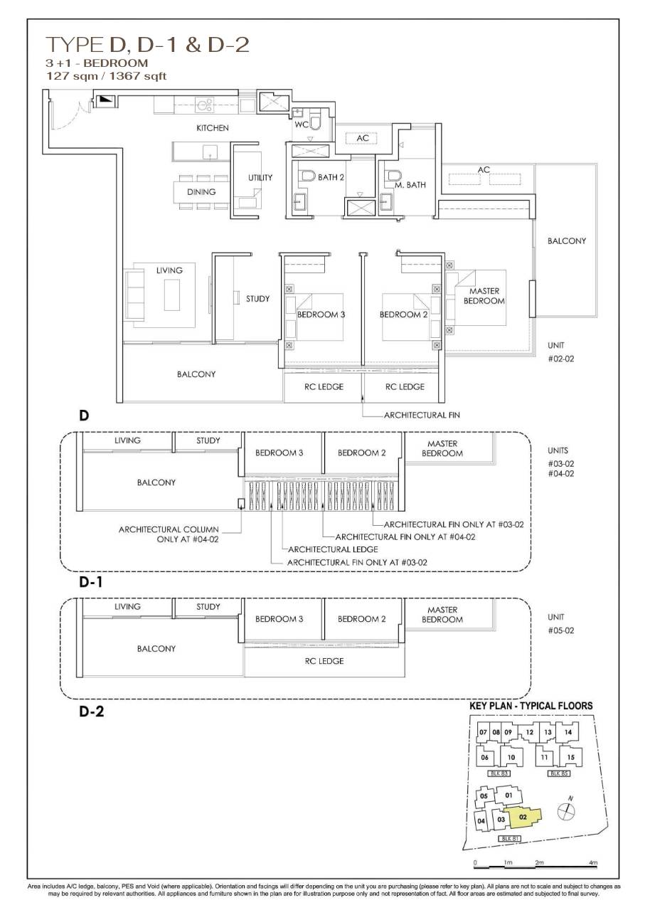Phoenix Residences 1 Bedroom Floor Plan 21